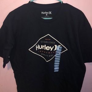 Hurley Navy Blue Logo T Shirt